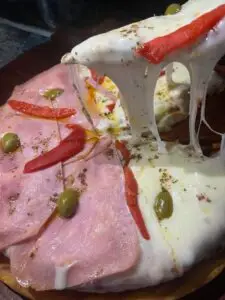 pizza mitad y mitad